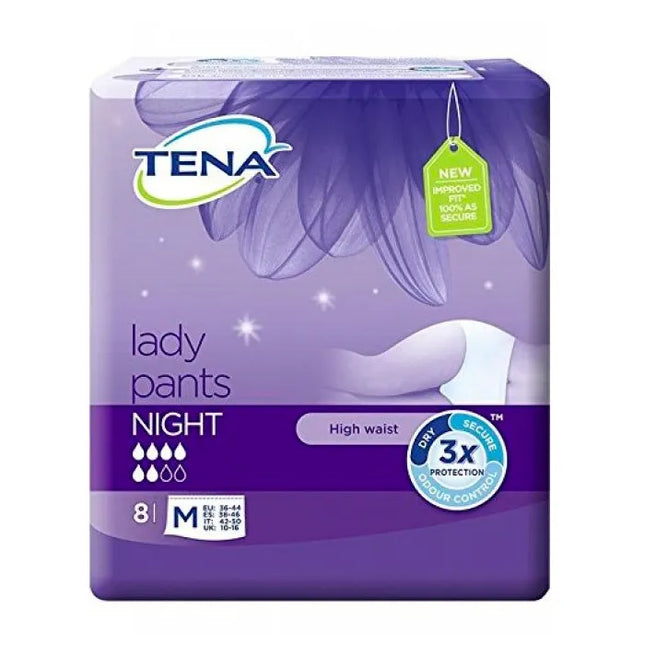 TENA Lady Pants Night Size M 8U
