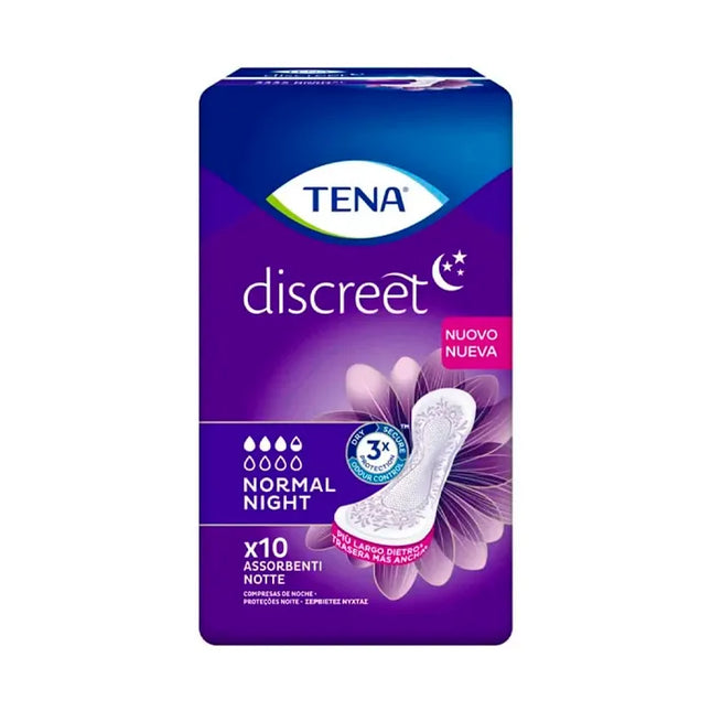 TENA Discreet Normal Night 10U