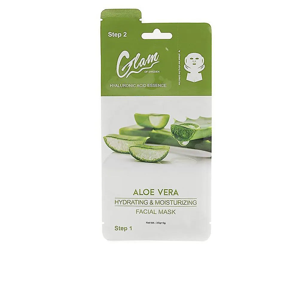 GLAM OF Sweden Mask Aloe Vera Facial 35 Unisex, 5 g