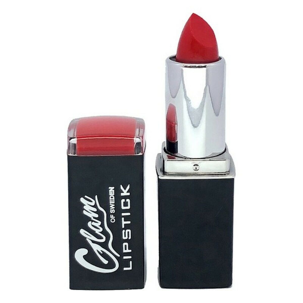 GLAM OF Sweden Black – Lipstick 74-True Red Unisex, 3,8 g