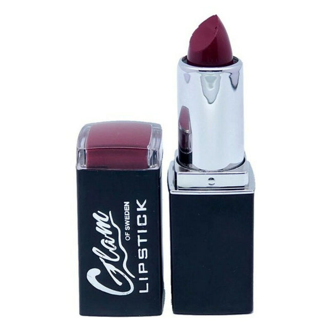 GLAM OF Sweden Black – Lipstick 56-Deep Red Unisex, 3,8 g
