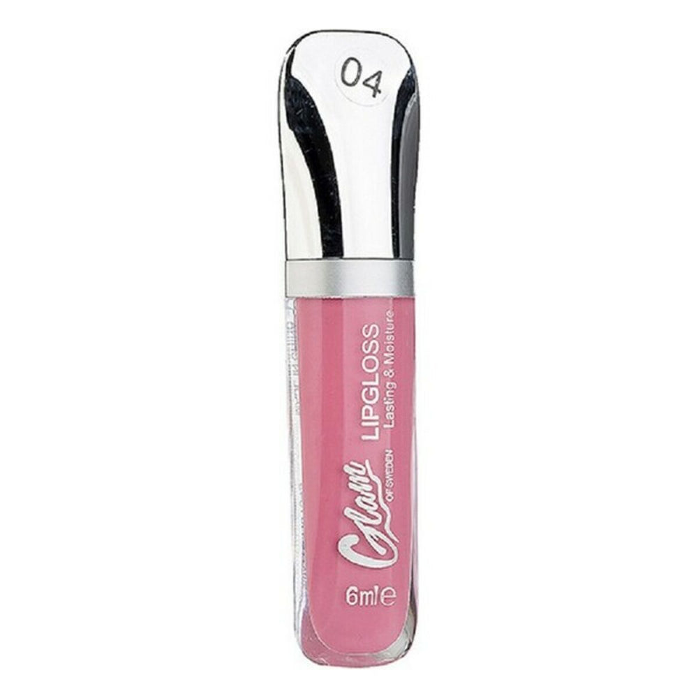 GLAM OF Sweden Glossy Shine Lipgloss 04-Pink Power Unisex, 6 ml