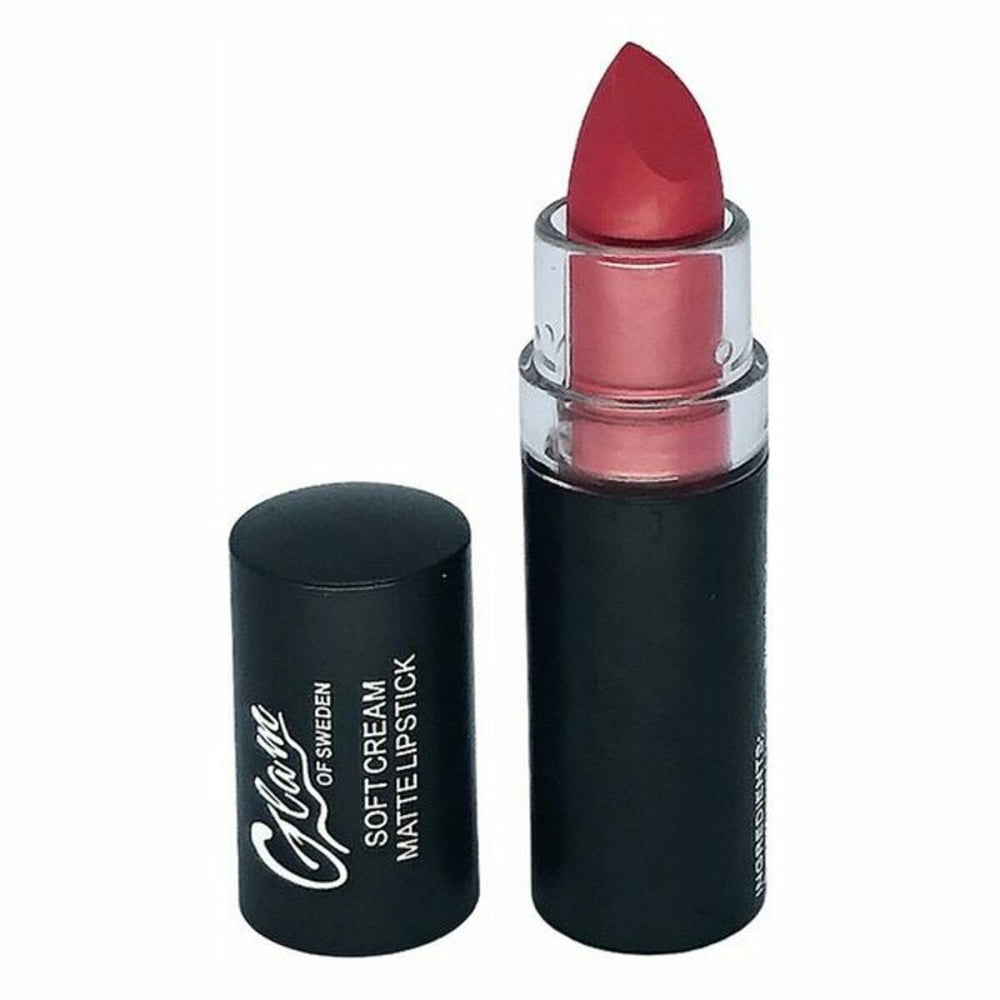 GLAM OF Sweden Soft – Cream Matte Lipstick 04-Pure Red Unisex, 4 g