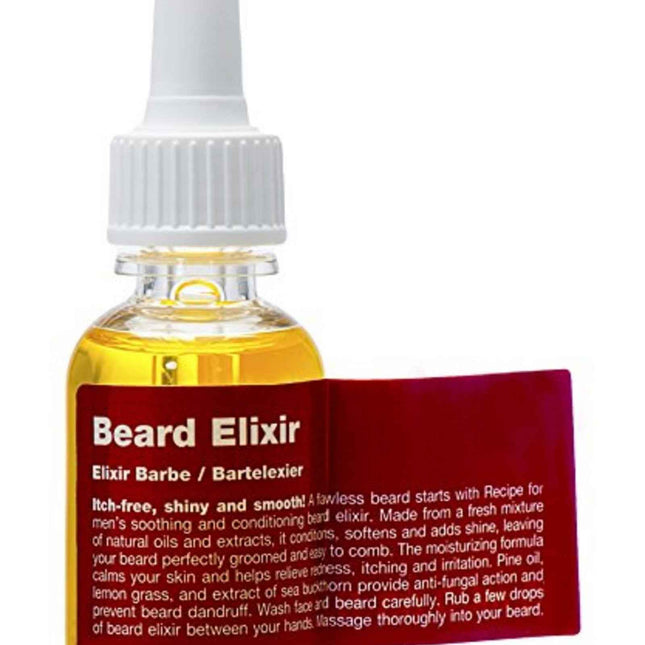 Recipe for Men Beard Elixir – Beard Oil, Pine, Vegan, Conditions, 25 ml