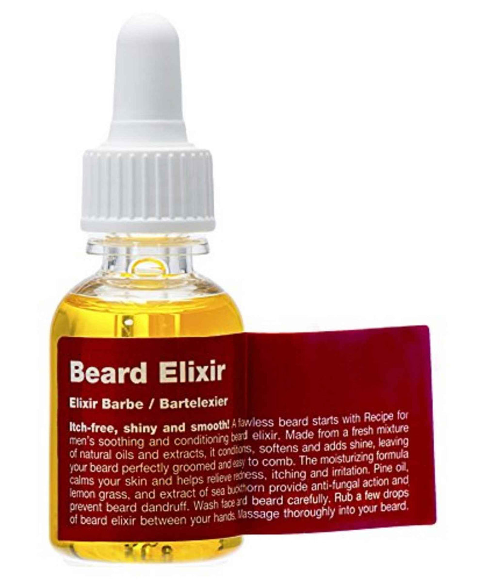 Recipe for Men Beard Elixir – Beard Oil, Pine, Vegan, Conditions, 25 ml
