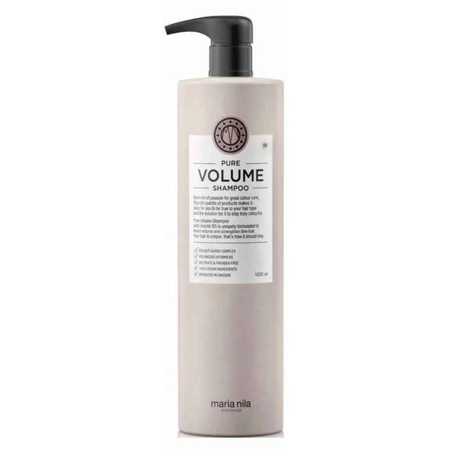 Maria NILA - Pure Volume – Shampoo Unisex, 1000 ml