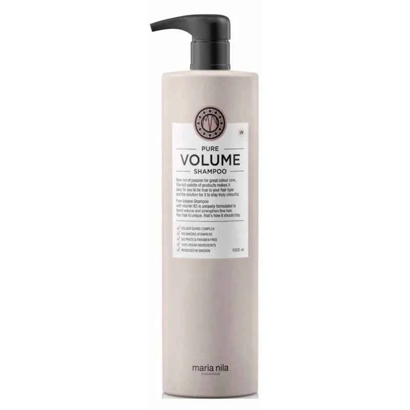 Maria NILA - Pure Volume – Shampoo Unisex, 1000 ml