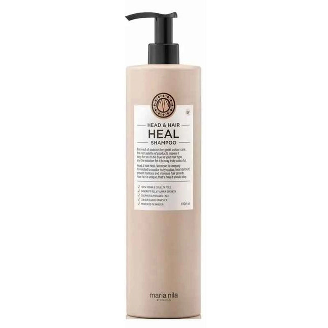 Maria NILA - Head y Hair Heal – Shampoo Unisex, 1000 ml