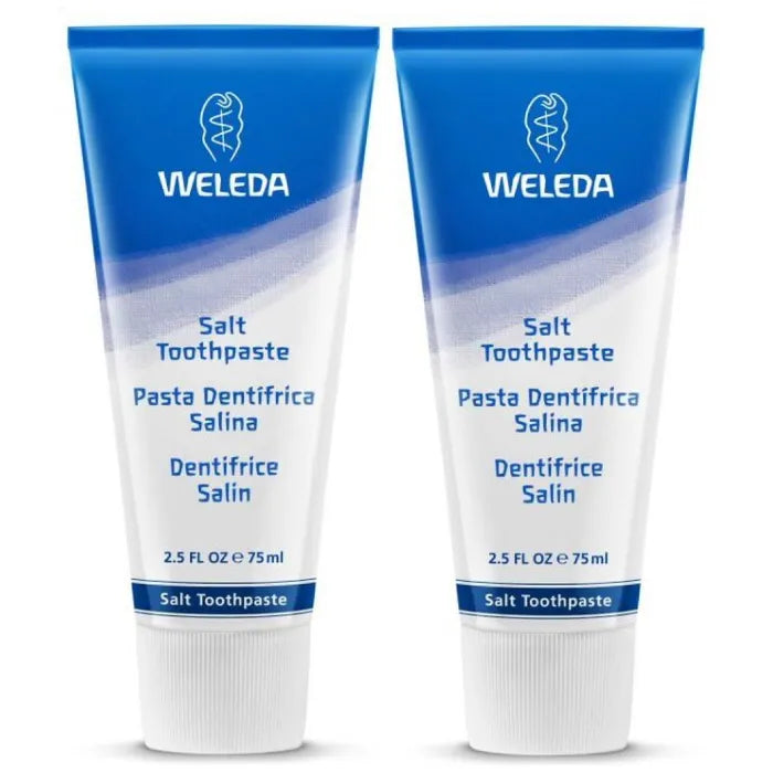 Weleda Salt Toothpaste, 2x75 ml