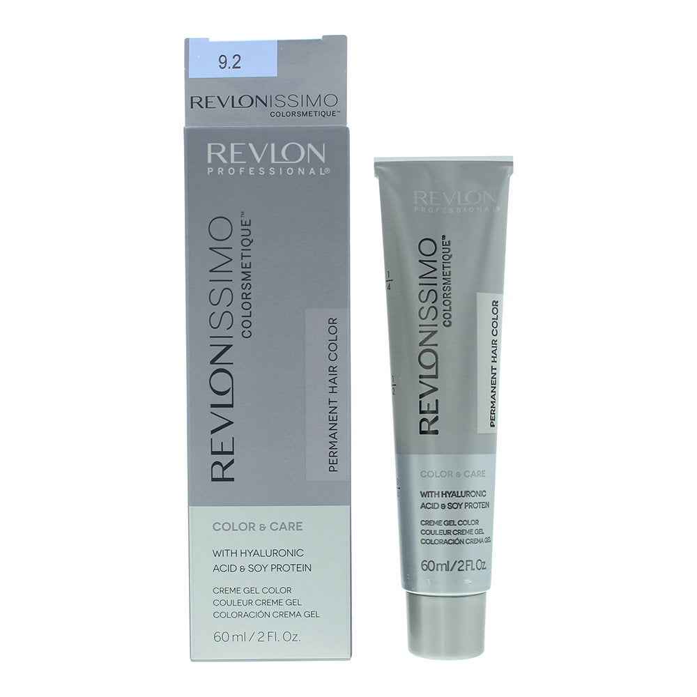 Revlon Colorsmetique – Permanent Hair Dye for Women, 9.2 Very Light Iridescent Blonde, 60 ml