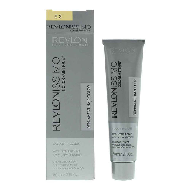 Revlon Colorsmetique – Permanent Hair Dye, 6.3 6.3 Golden Dark Blonde, 60 ml