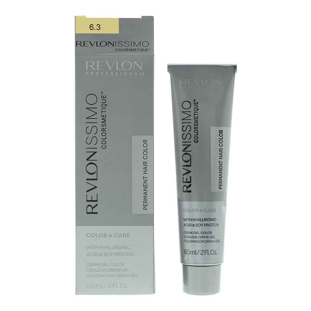 Revlon Colorsmetique – Permanent Hair Dye, 6.3 6.3 Golden Dark Blonde, 60 ml