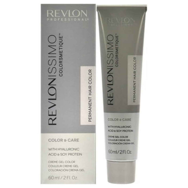Revlon Revlonissimo Colorsmetique – Permanent Hair Dye Unisex, 7.32 Medium Golden Pearl Blonde, 60 ml