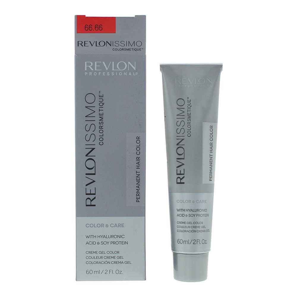 Revlon Revlonissimo Colorsmetique – Permanent Hair Dye for Women, 66.66 Intense Purple Red, 60 ml