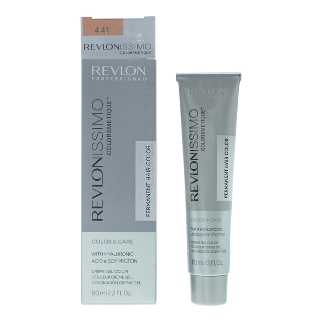 Revlon Revlonissimo Colorsmetique – Permanent Hair Dye for Women, 4.41 Deep Chestnut Medium Brown, 60 ml