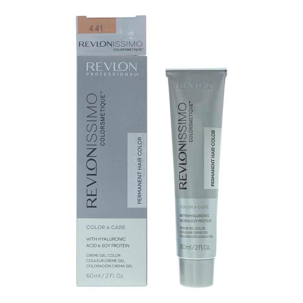 Revlon Revlonissimo Colorsmetique – Permanent Hair Dye for Women, 4.41 Deep Chestnut Medium Brown, 60 ml