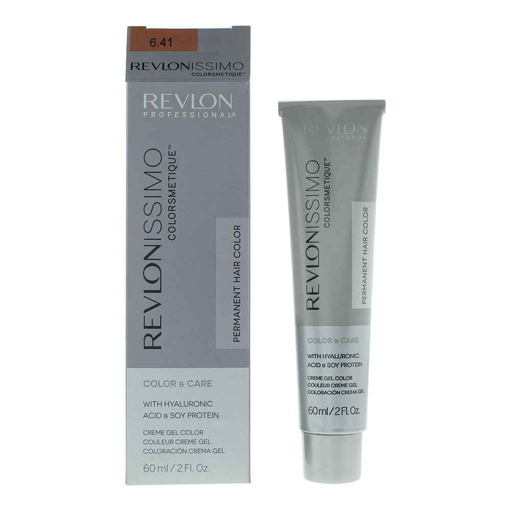 Revlon Colorsmetique – Permanent Hair Dye for Women, 6.41 6.41 Dark Chestnut Blonde, 60 ml