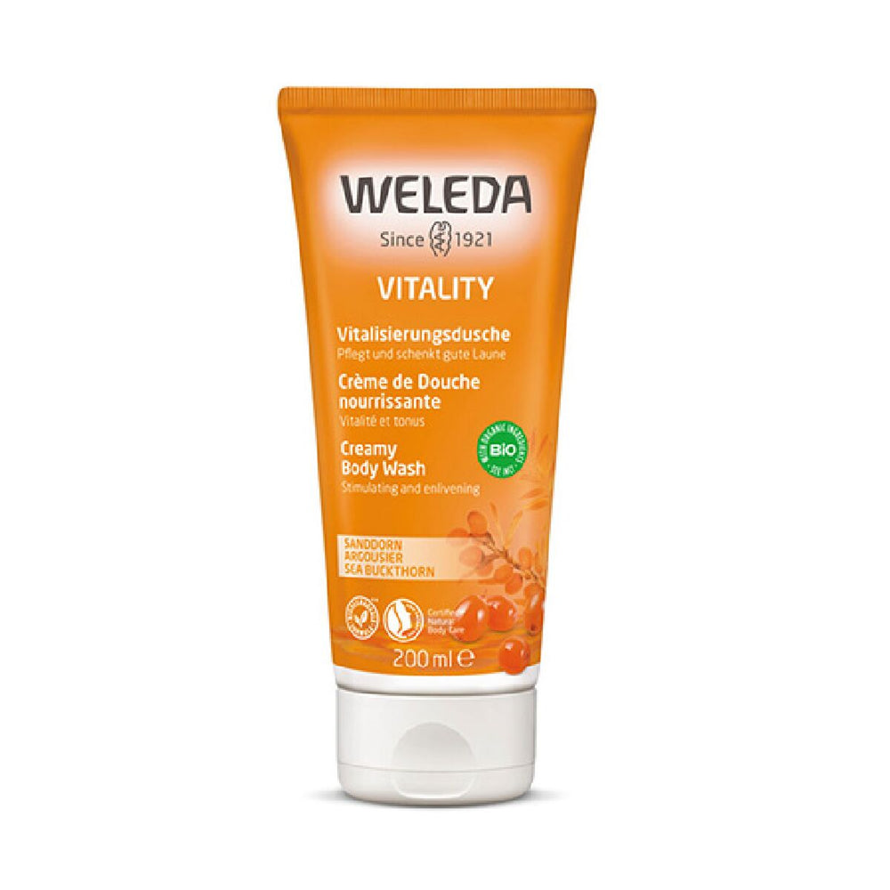 Weleda Sanddorn – Shower Cream for Unisex, 200 ml