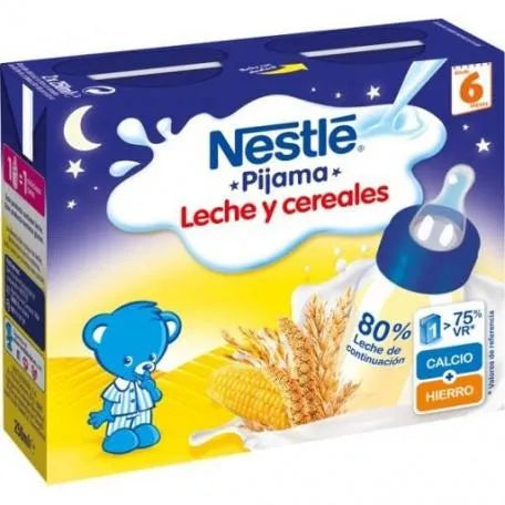 Nestle Nestlé Milk Porridge With 8 Cereals, 2 X 250 ml