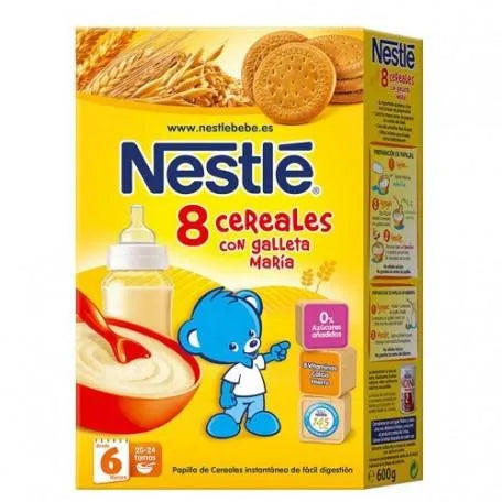Nestle Nestlé Porridge 8 Whole Grain Cereals With Mary Cookie, 600 g