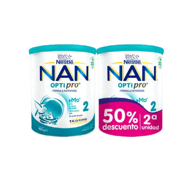 Nestle Nestlé Nan Optipro 2 Duplo, 2x800 g
