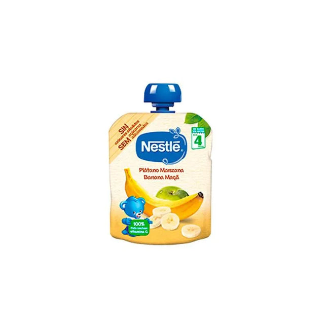 Nestle Naturnes Banana y Apple, 90 g