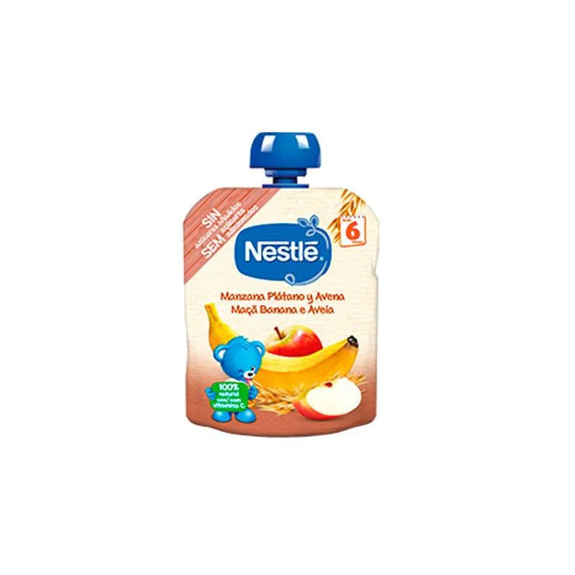 Nestle Naturnes Apple Banana Oatmeal, 90 g