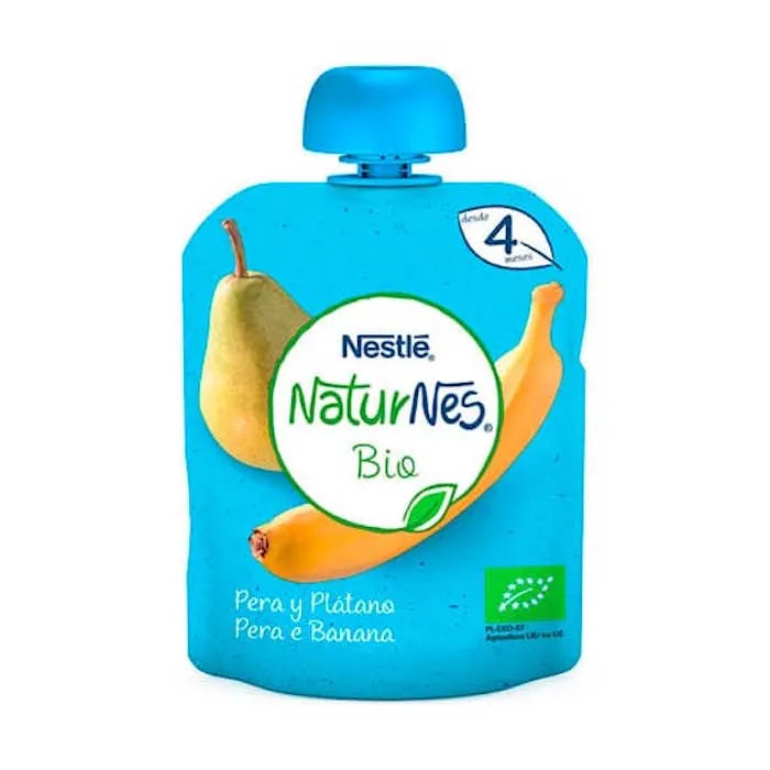 Nestle Nestlé Naturnes Bio Pear Banana 90 g bag Unisex