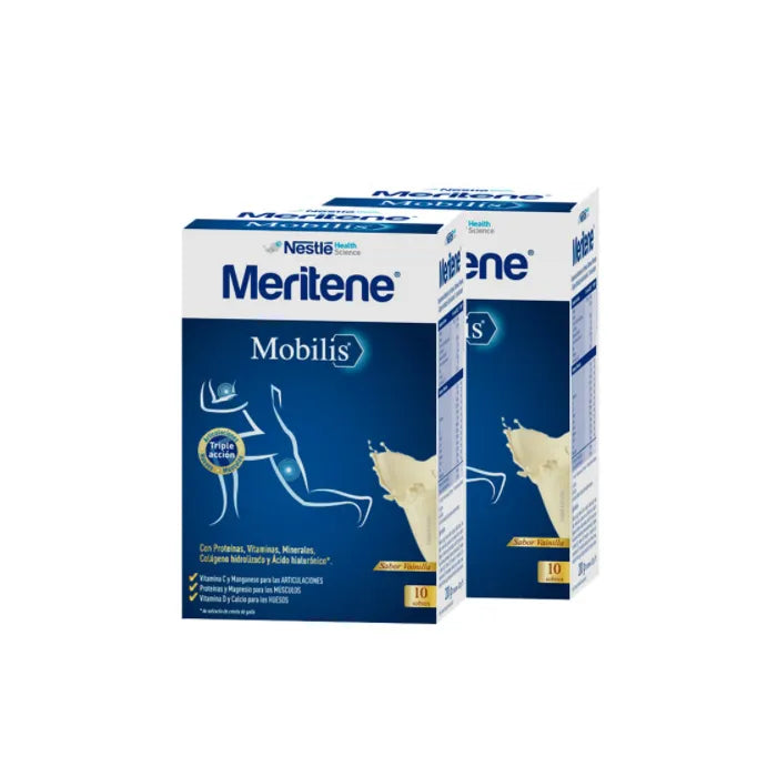 Meritene Mobilis Vanilla 2x, 10 Units