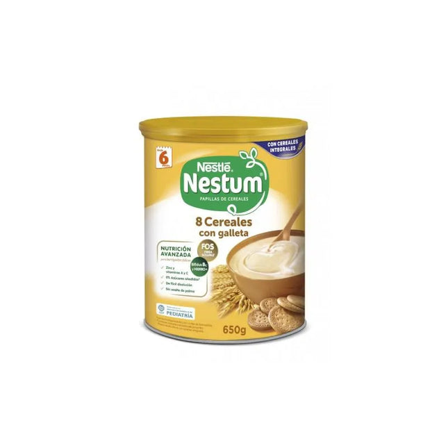 Nestle Nestlé Nestum 8 Cereals With Biscuit, 650 g