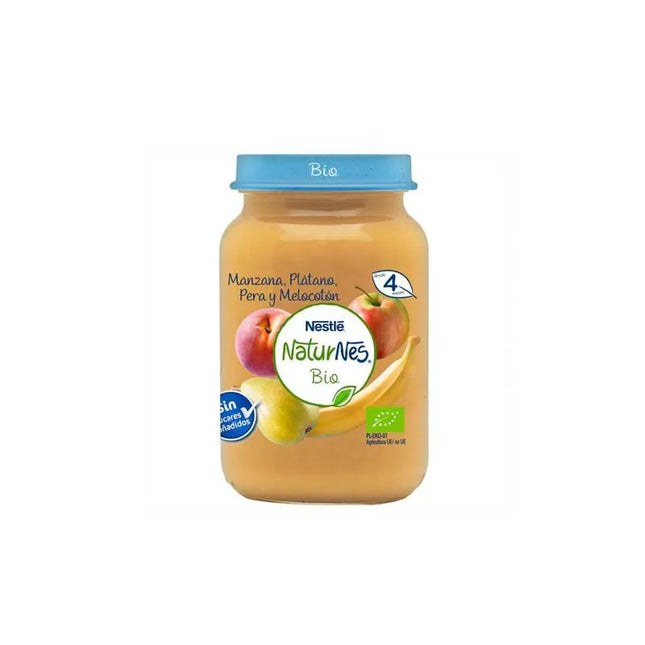Nestle Nestlé Naturnes Bio Tarrito Frutas Variadas 4m, 190 g
