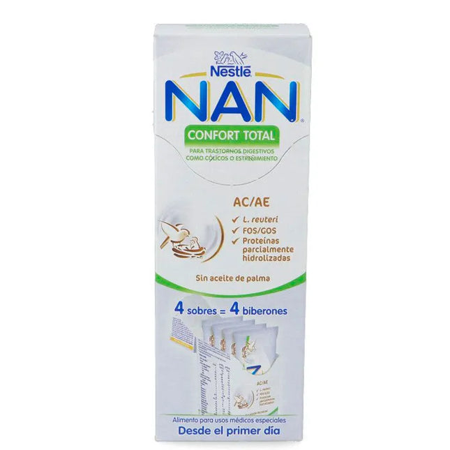Nestle Nestlé Nan Confort Total, 4x26,2 g