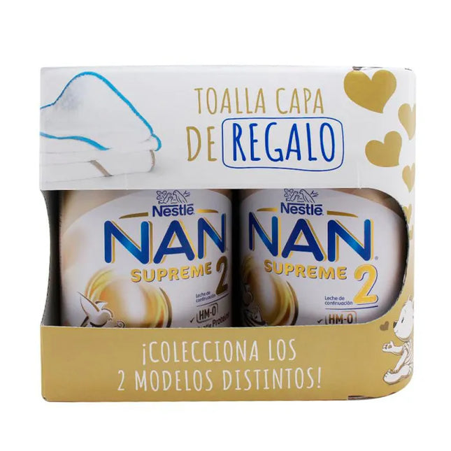 Nestle Nestlé Nan Suprema 2x800 g Towel Gift