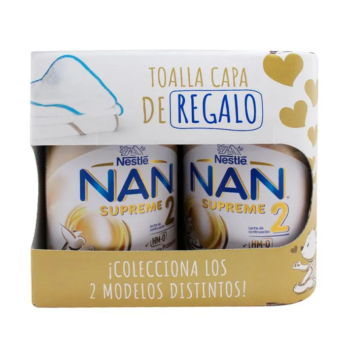 Nestle Nestlé Nan Suprema 2x800 g Towel Gift