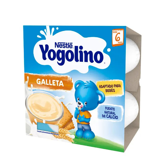 Nestle Nestlé Yogolino Biscuit, 4x100 g
