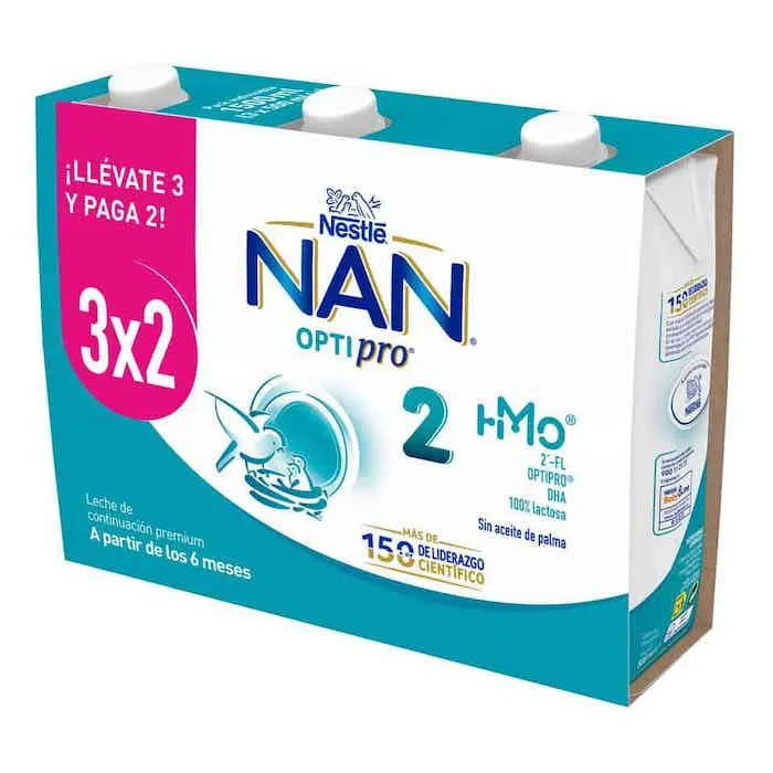 Nestle Nestlé Nan Optipro 2 2x3 Unisex, 500 ml