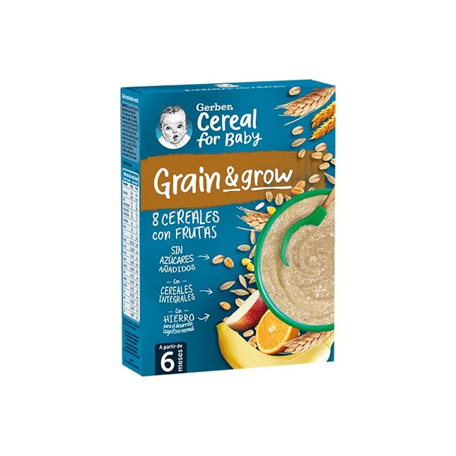 Gerber Papilla 8 Cereals With Fruit, 250 g