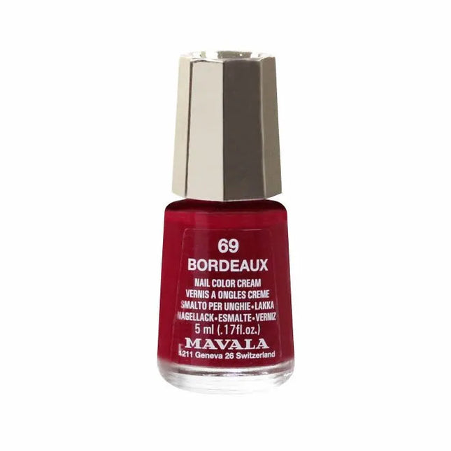 Mavala Nail Polish 69 Bordeaux Unisex, 5 ml