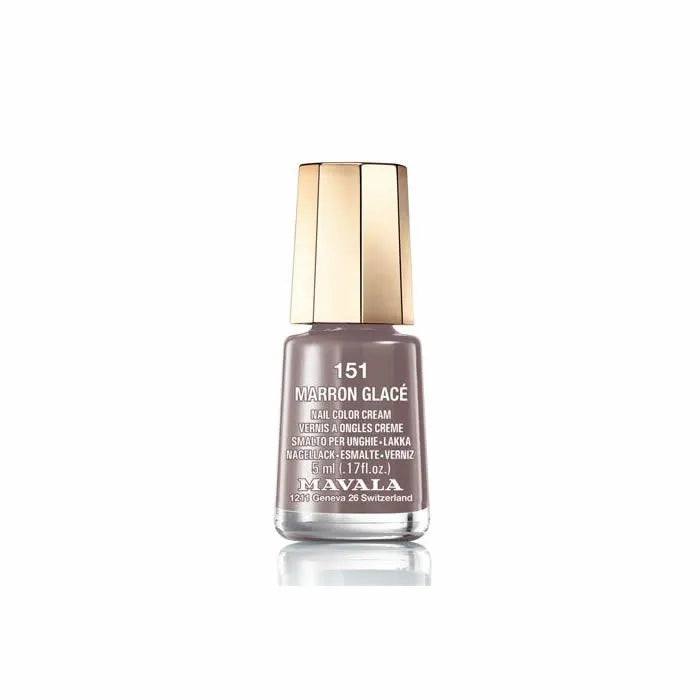 Mavala Nail Polish 151 Marron Glacé Unisex, 5 ml