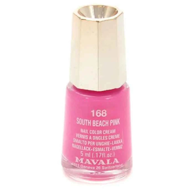 Mavala Nail Polish 168 South Beach Pink Unisex, 5 ml