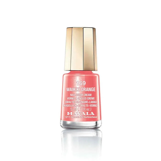 Mavala Nail Polish 169 Waikiki Orange Unisex, 5 ml