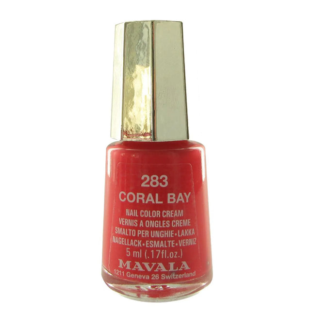 Mavala Nail Polish 283 Coral Bay Unisex, 5 ml