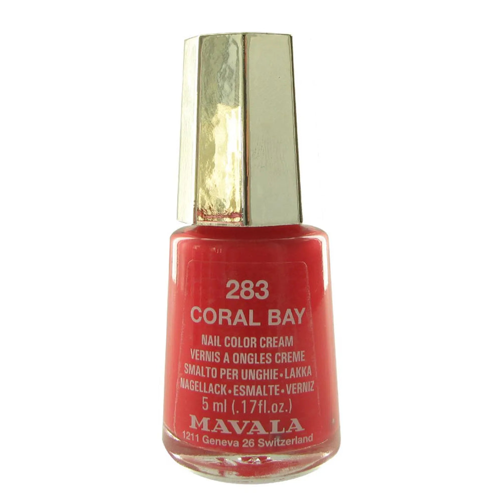 Mavala Nail Polish 283 Coral Bay Unisex, 5 ml