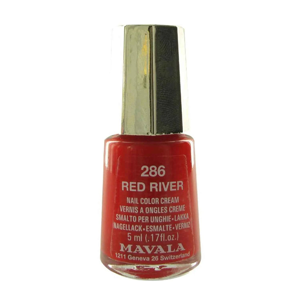 Mavala Nail Polish 286 Red River Unisex, 5 ml
