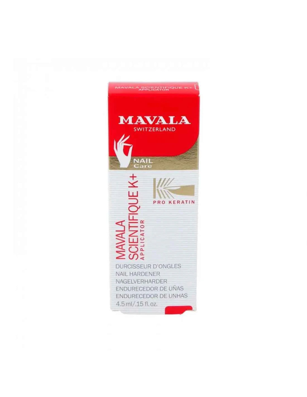 Mavala Científico K Endurecedor Uñas Con Aplicador Unisex, 4,5 ml