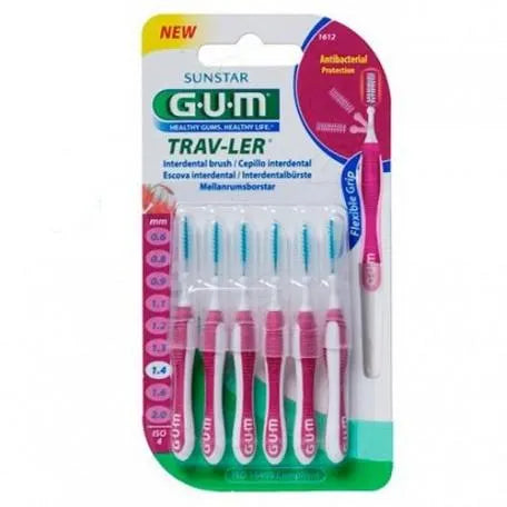 GUM® Interdental Brush Proxabrush Trip 6pcs