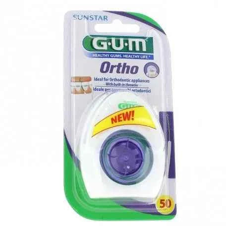 Sunstar Gum Ortho Floss, 50 Units