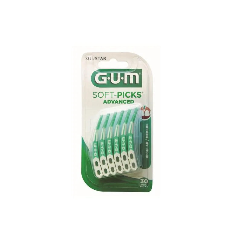 GUM® Soft-Picks Advanced Regular Soft Picks 30uds