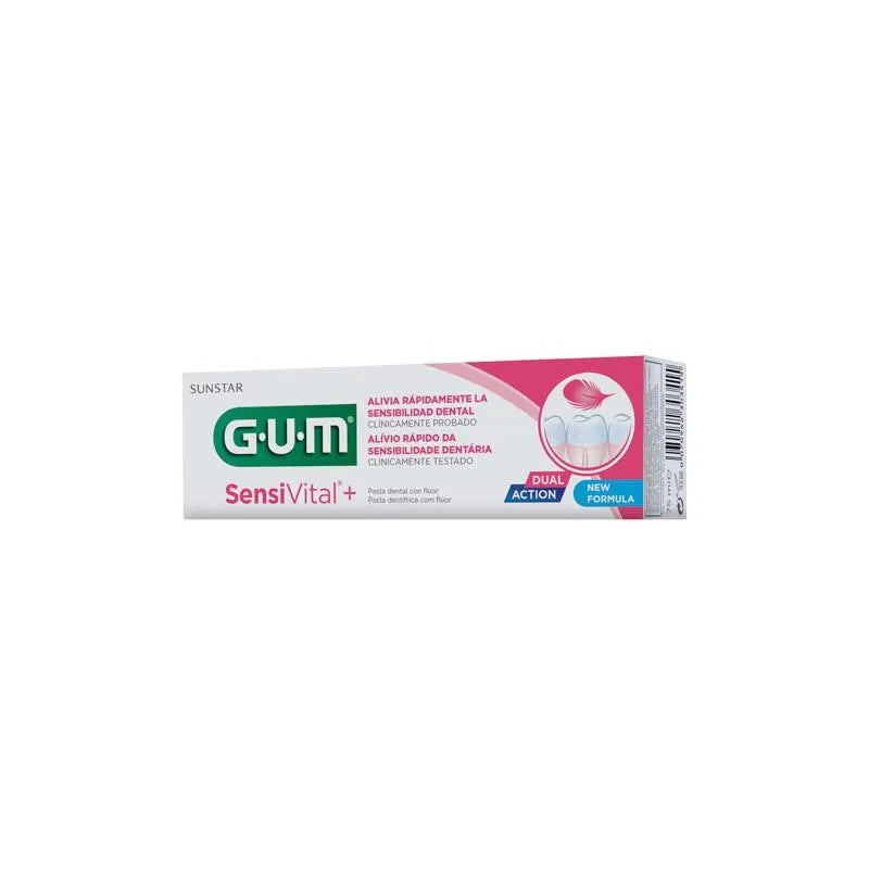 GUM Sensitive Rubber Toothpaste T, 75 ml