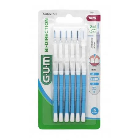 GUM Bi-Direction Brush 0,9 Mm